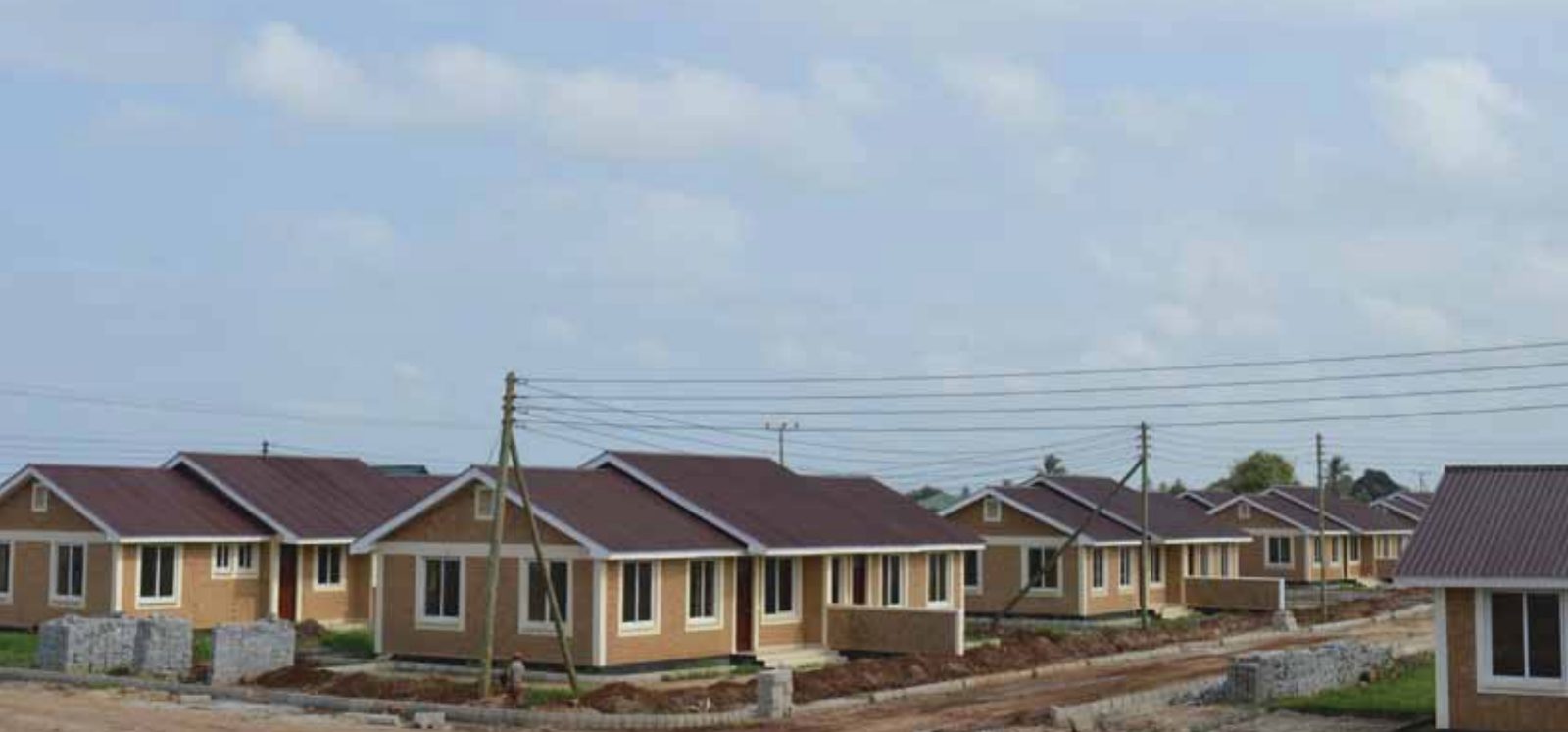 Roofing project at Mwongozo